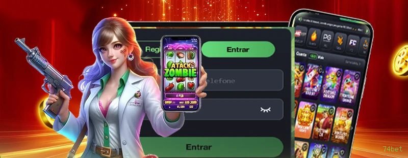 APK oficial da 74bet para Android